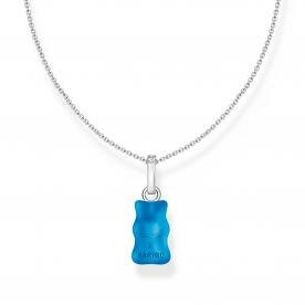 Thomas Sabo Ezüst nyaklánc kék Haribo gumi macival KE2209-052-1-L45v