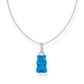 Thomas Sabo Ezüst nyaklánc kék Haribo gumi macival KE2209-052-1-L45v